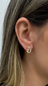 Brinco Cometa folheado a ouro 18K