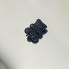 Pingente Charm Gummy Bear Negro folheado a ródio