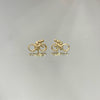 Brinco Bike folheado a ouro 18K