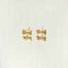 Brinco Lacinho folheado a ouro 18K