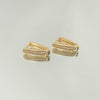 Brinco Argola Egito folheada a ouro 18K