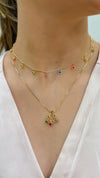 Choker Colors folheado a ouro 18K