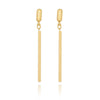 Brinco palito folheado a ouro 18k