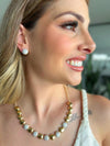 Conjunto Lisboa folheado a ouro 18K