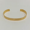 Bracelete Fosco folheado a ouro 18K