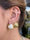 Brinco Quadripérola folheado a ouro 18K