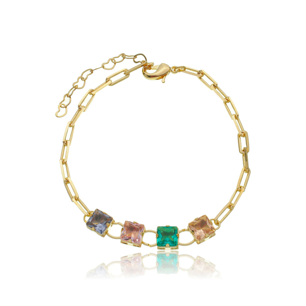 Pulseira Serena folheado a ouro 18K
