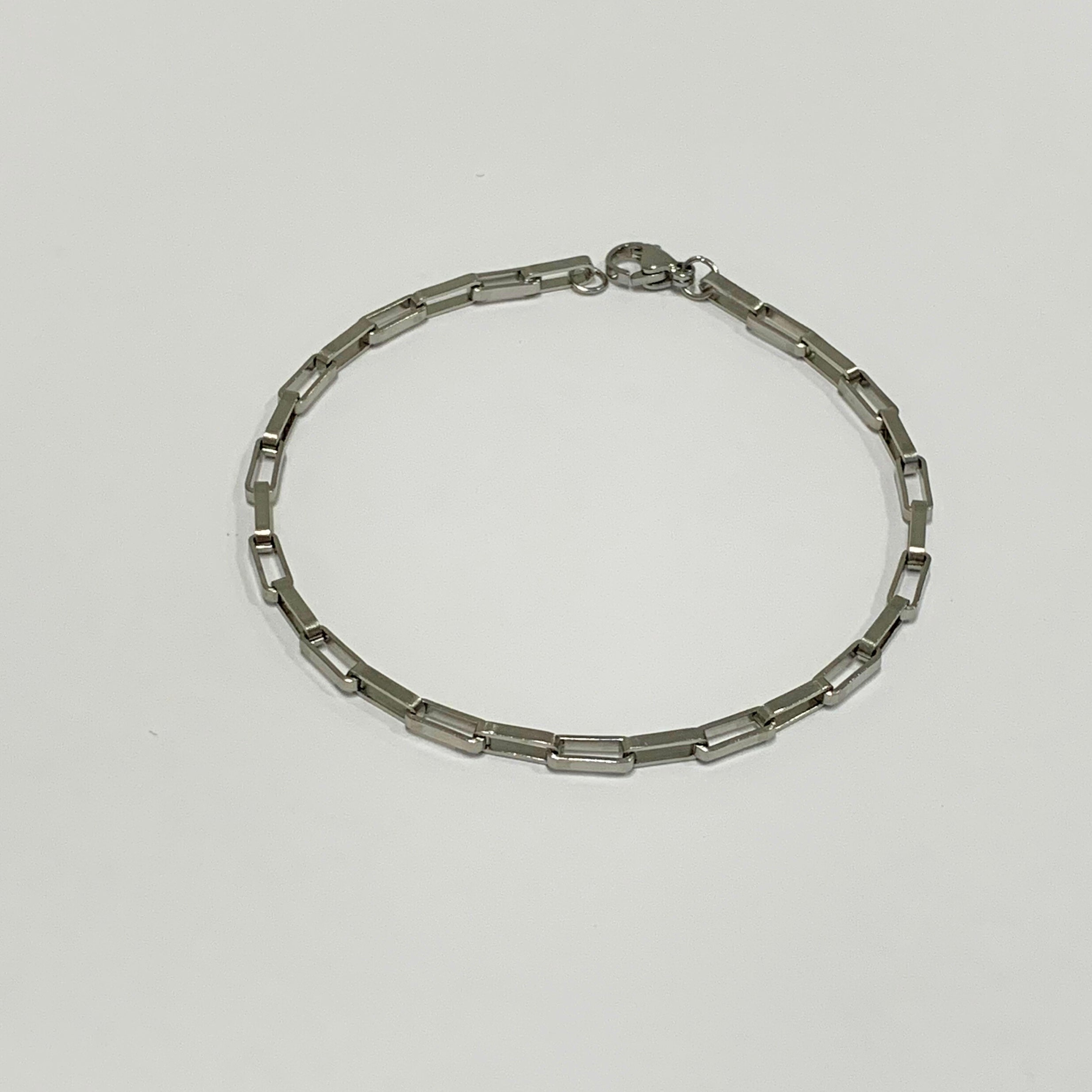Pulseira elo cartier embutido em aço inox
