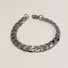 Pulseira groumet em aço inox
