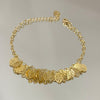 Pulseira Folhas folheada a ouro 18K