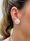 Conjunto Meia Esfera Texturizada folheado a prata