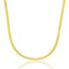 Choker snake folheado em ouro 18k