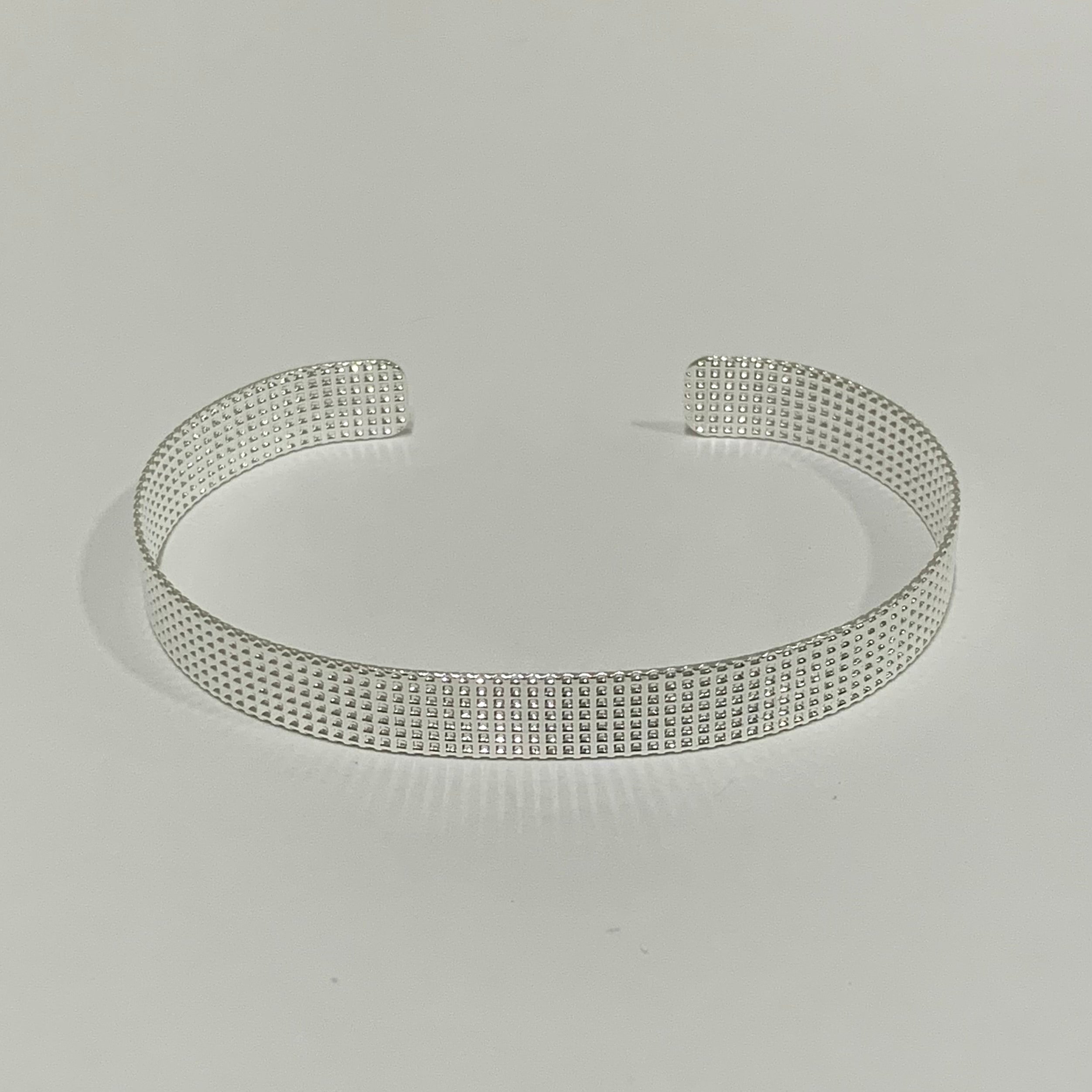 Bracelete Fosco folheado a prata