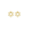 Brinco sol a ouro 18k