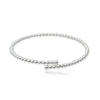 Bracelete Mini Bolinhas folheado a prata