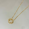 Colar Planet folheado a ouro 18K