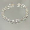 Pulseira Corrente foheada a prata
