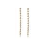 Brinco riviera P folheado a ouro 18k