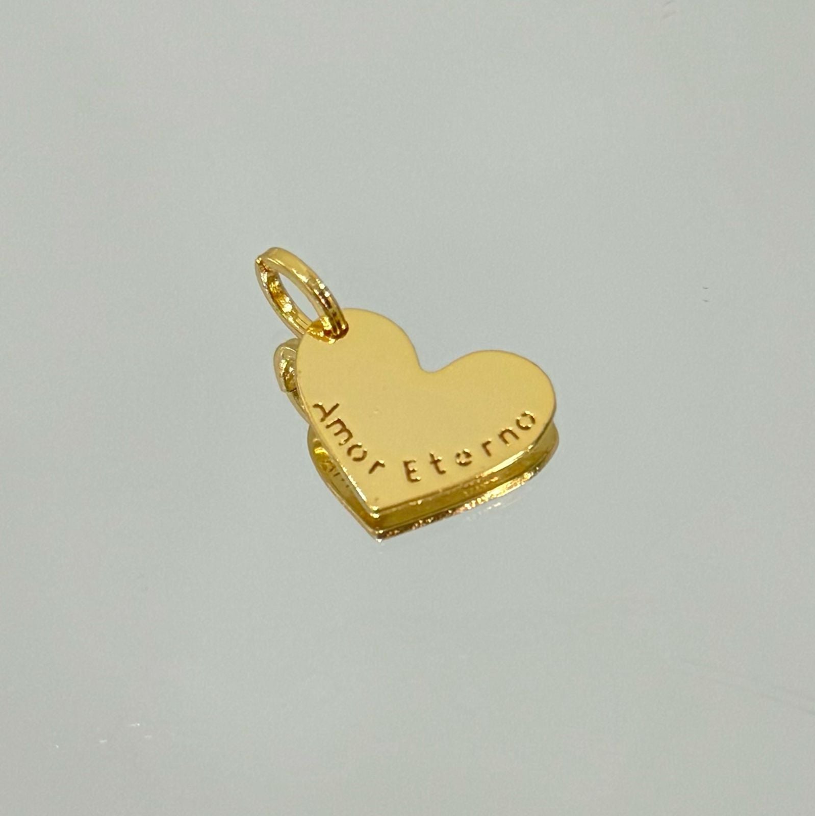 Pingente Amor Eterno folheado a ouro 18K