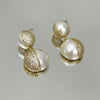 Brinco Eclipse folheado a ouro 18K