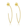 Brinco argola Moana folheado a ouro 18k