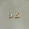 Brinco Cereja Luz folheado a ouro 18K
