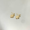 Brinco Coração Pendente folheado a ouro 18K