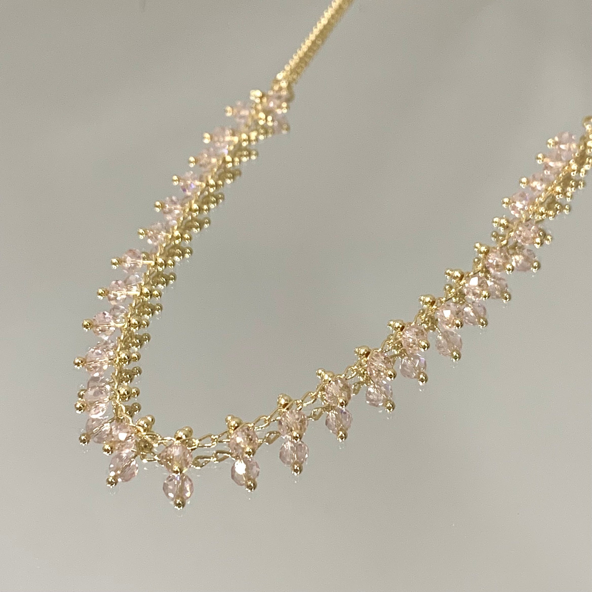 Choker Pessegura folheada a ouro 18K