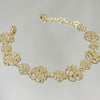 Pulseira Rose folheada a ouro 18K
